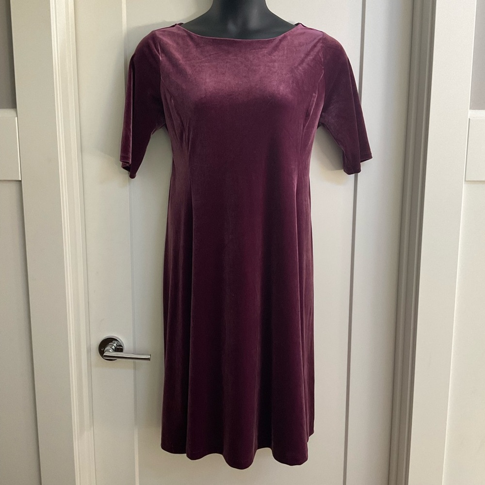Land’s End Magenta Dress